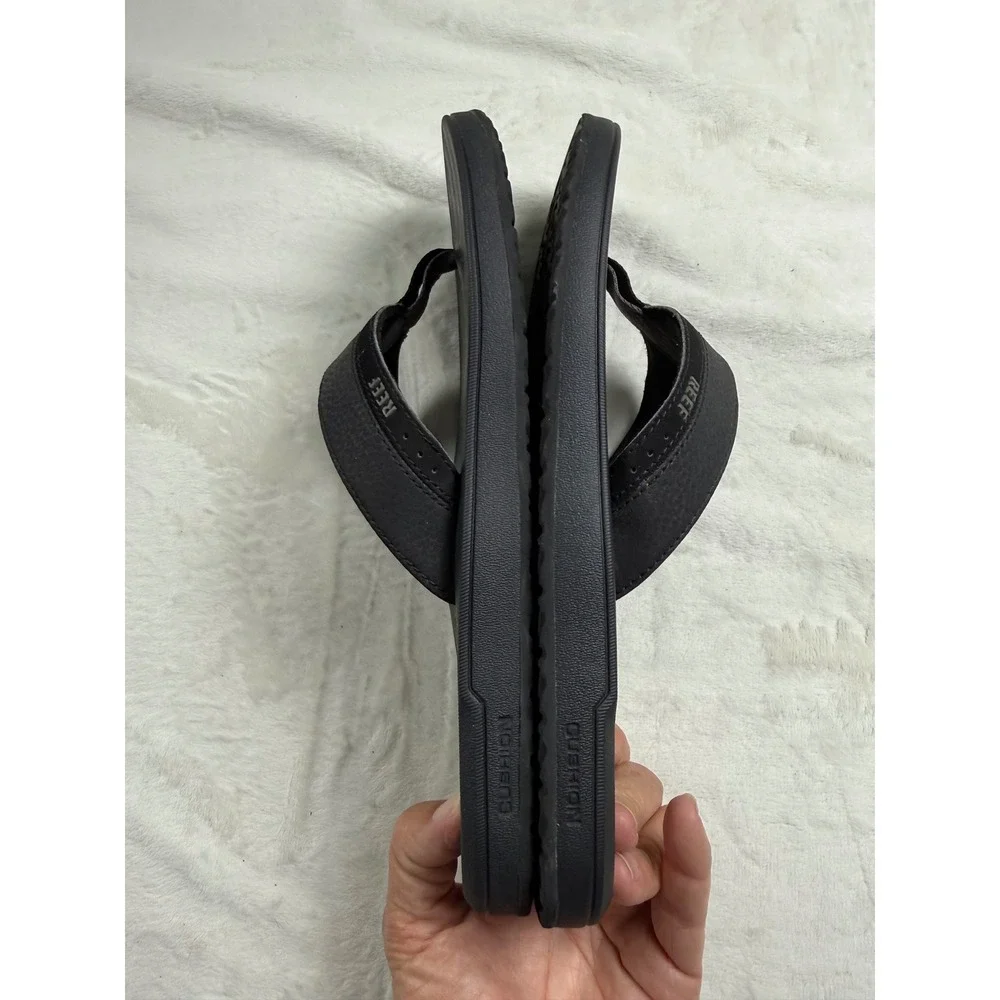 Reef Cushion Phantom Black Flip Flop Sandals Mens Size 10 CI3830